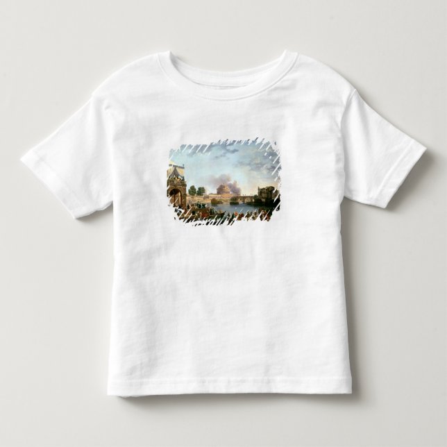 Camiseta De Bebé La elección del papa con el St. de Castel (Anverso)