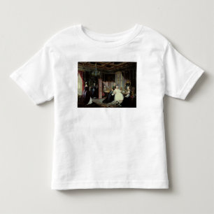 Camiseta De Bebé La emperatriz Catherine el Grande recibiendo un