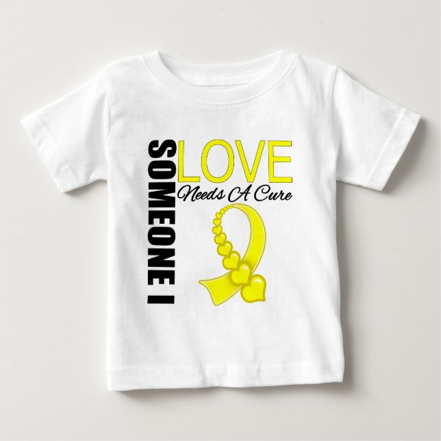 Camiseta De Bebé La endometriosis alguien amor de I necesita una (Anverso)