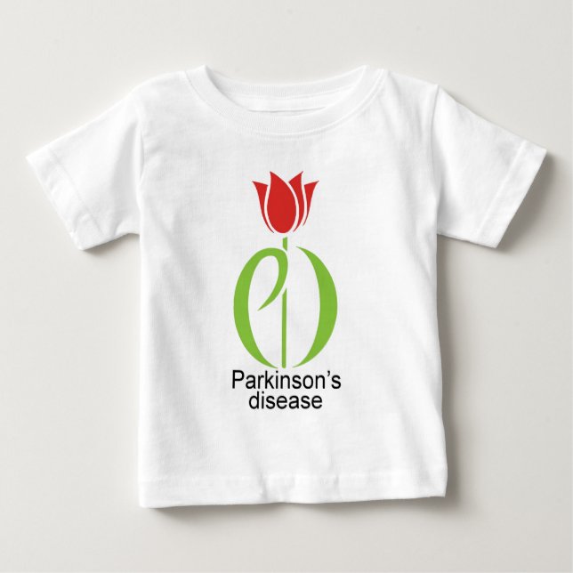 Camiseta De Bebé la enfermedad de Parkinson, enfermedad de los (Anverso)