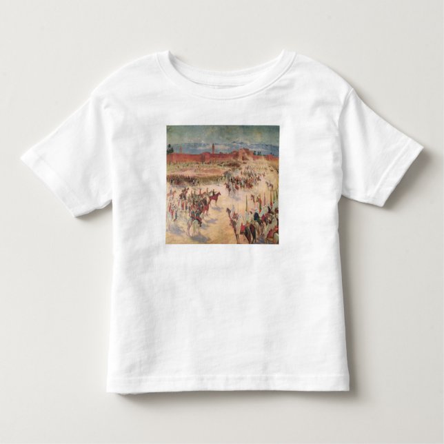 Camiseta De Bebé La entrada de general Lyautey y de general Mangin (Anverso)