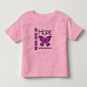 Camiseta De Bebé La epilepsia nunca da para arriba la mariposa 4,1