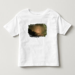Camiseta De Bebé La erupción del monte Vesubio