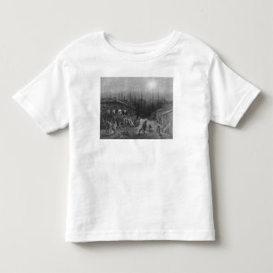 Camiseta De Bebé La escena de la noche de los muelles