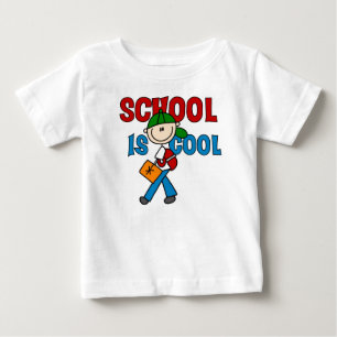 Camiseta De Bebé La escuela de chicos es Guay