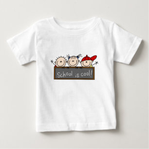 Camiseta De Bebé La escuela es Guay