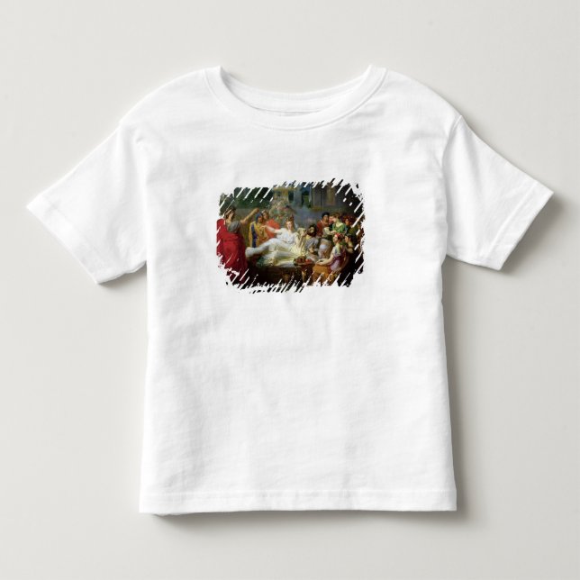 Camiseta De Bebé La espada de Damocles (Anverso)