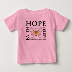 Camiseta De Bebé La esperanza cree la fe - cáncer de Neuroblastoma