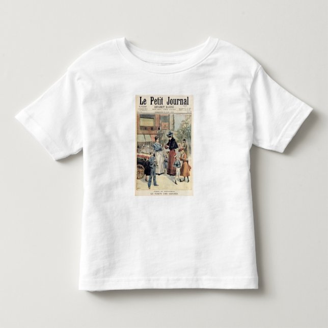 Camiseta De Bebé La estación de la cereza (Anverso)