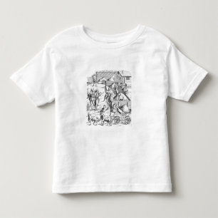 Camiseta De Bebé La extracción de metales, después de un grabar e
