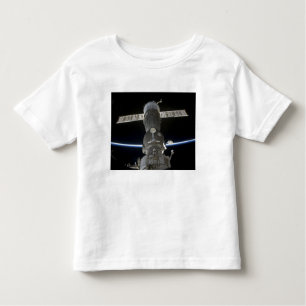Camiseta De Bebé La extremidad de la Tierra intersecta una nave esp