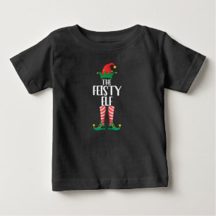 Camiseta De Bebé La familia de elfos traviesos grupo de Navidad reg
