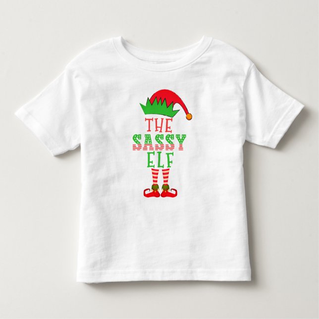 Camiseta De Bebé La familia de los Navidades Elf listos coincidiend (Anverso)