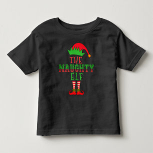 Camiseta De Bebé La familia del duende travieso, pijama de Navidad 