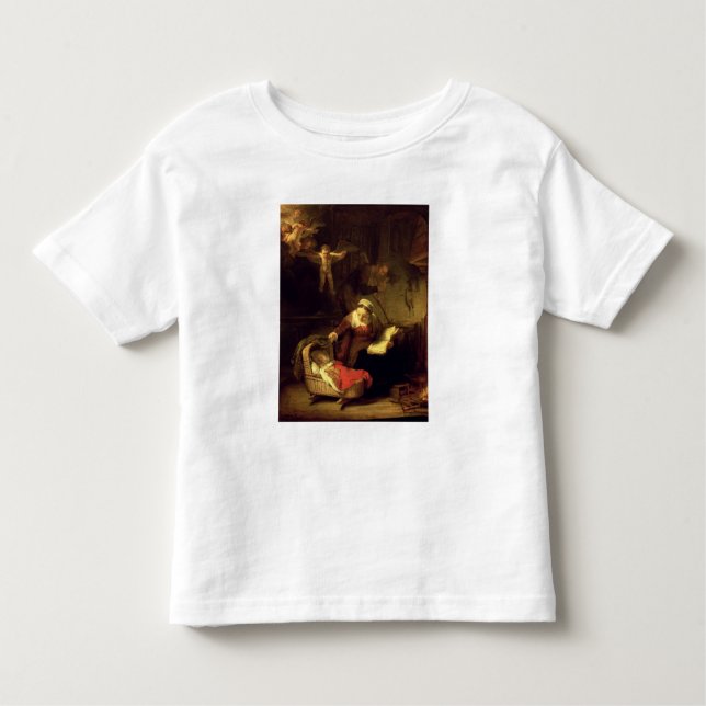 Camiseta De Bebé La familia santa, c.1645 (Anverso)