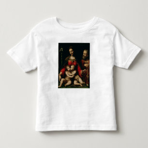 Camiseta De Bebé La familia santa con St. John infantil