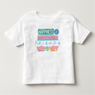 Camiseta De Bebé La felicidad es ver a los amigos™ una y otra vez