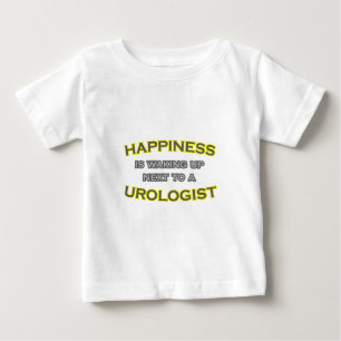 Camiseta De Bebé La felicidad está despertando junto a un ulólogo