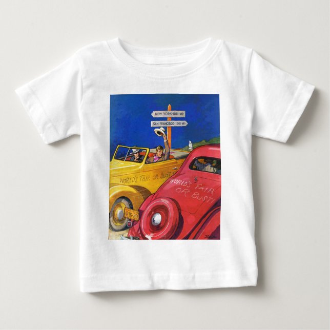 Camiseta De Bebé La feria o el busto de mundo (Anverso)