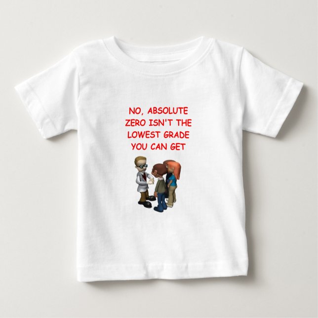 Camiseta De Bebé la física (Anverso)