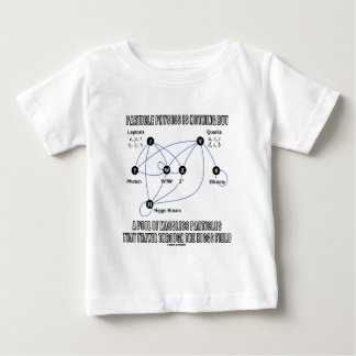Camiseta De Bebé La física de partícula no es nada sino una piscina