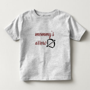 Camiseta De Bebé La flecha de la mamá