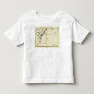 Camiseta De Bebé La Florida, Georgia, Carolina del Sur
