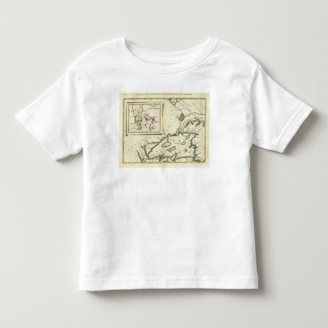 Camiseta De Bebé La Florida, lagos superiores, Bahamas (Anverso)