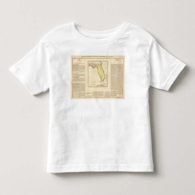 Camiseta De Bebé La Florida los E.E.U.U. (Anverso)