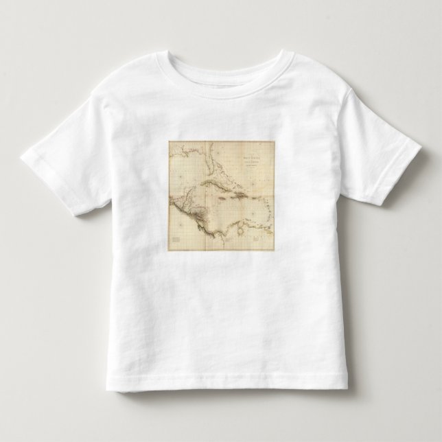 Camiseta De Bebé La Florida y las Antillas (Anverso)