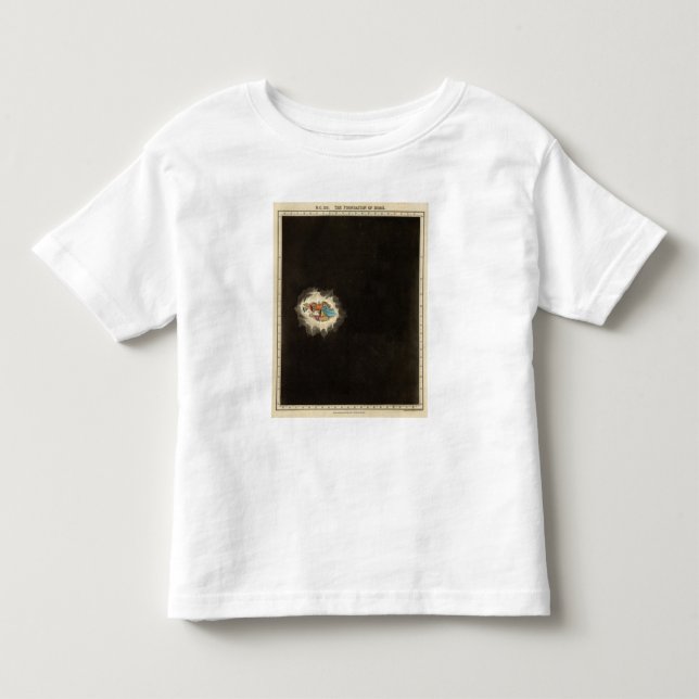 Camiseta De Bebé La fundación de Roma 753 A.C. (Anverso)