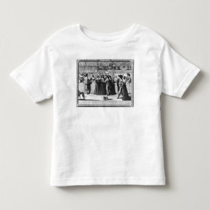 Camiseta De Bebé La galería del palacio, grabada por Le Blond