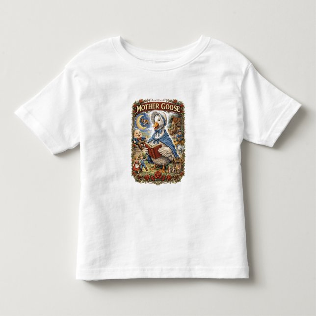 Camiseta De Bebé La gallina de los cuentos (Anverso)