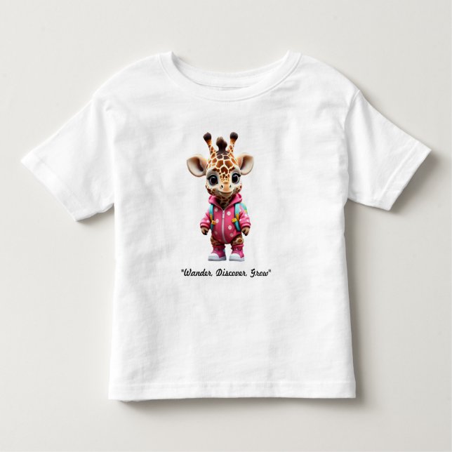Camiseta De Bebé "La gran aventura de Gerald" (Anverso)