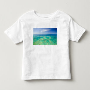 Camiseta De Bebé La Gran Barrera de Coral, vista aérea de Green 2