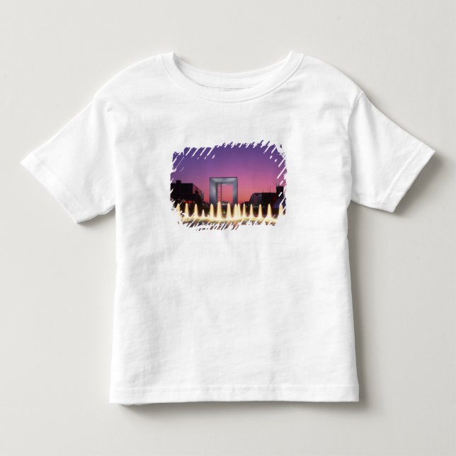 Camiseta De Bebé La Grande Arche, La Defensa, París, Francia (Anverso)