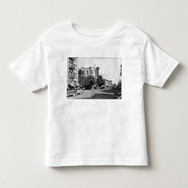 Camiseta De Bebé La grande, fotografía de la opinión de calle (Anverso)