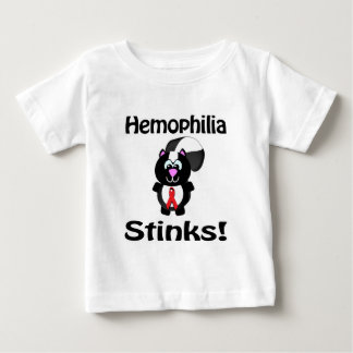 Camiseta De Bebé La hemofilia apesta el diseño de la conciencia del