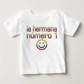 Camiseta De Bebé La Hermana Número 1 - Hermana número 1 en Colombia