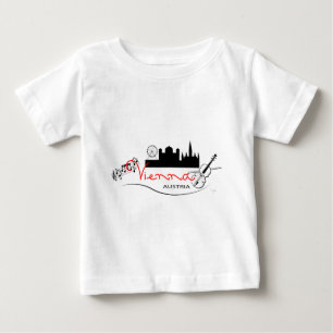 Camiseta De Bebé La hermosa Viena, Austria