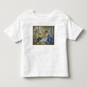 Camiseta De Bebé La hija del artista, Julie, con su nana