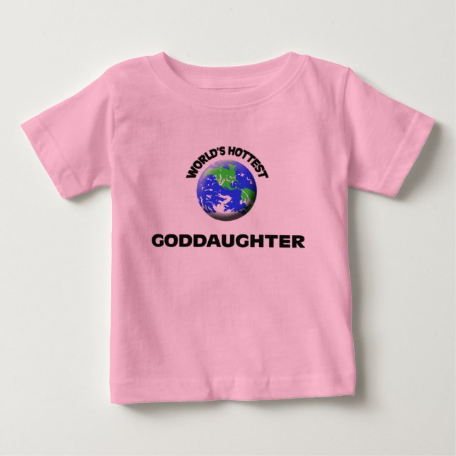 Camiseta De Bebé La hija mayor del mundo (Anverso)
