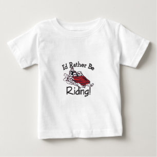 Camiseta De Bebé La identificación esté montando bastante