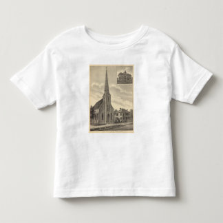 Camiseta De Bebé La iglesia de St Theresa, Nebraska