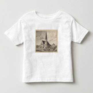 Camiseta De Bebé La iglesia y la residencia parroquial de San Pedro