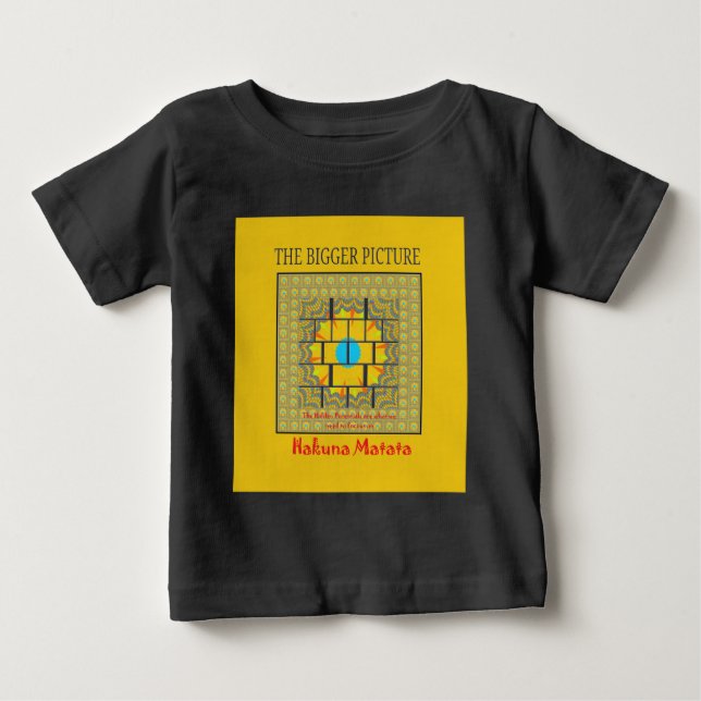 Camiseta De Bebé La impresión de imágenes más grande (Anverso)