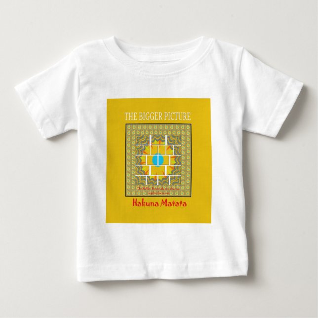 Camiseta De Bebé La impresión de imágenes más grande (Anverso)
