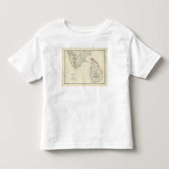 Camiseta De Bebé La India I y Ceilán (Anverso)