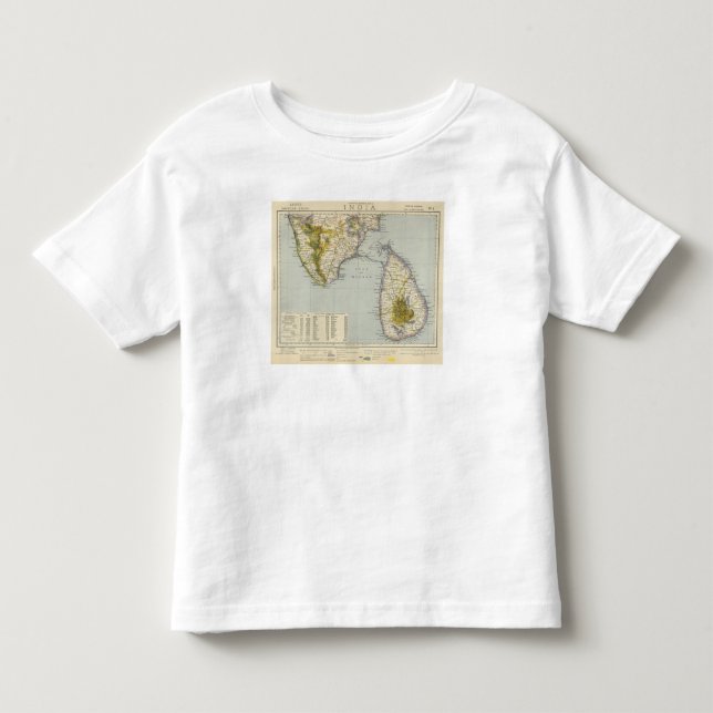 Camiseta De Bebé La India, Sri Lanka (Anverso)