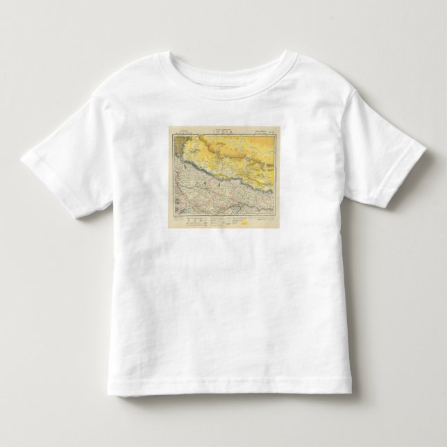 Camiseta De Bebé La India y Nepal (Anverso)
